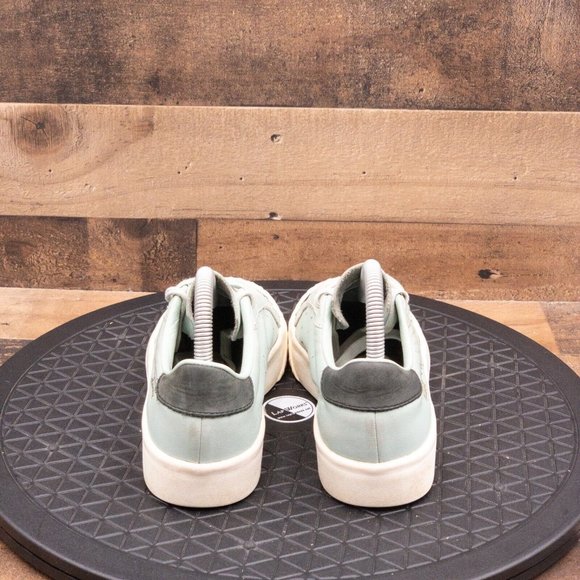 Adidas Retro Sneaker Mint Green/ Blue Size 6 - Picture 7 of 9